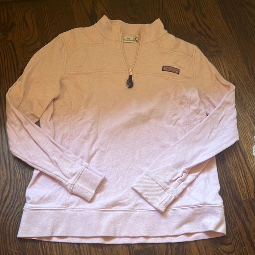 Pink vineyard vines quarter zip!